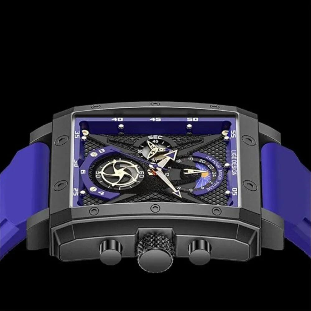 Lige Sun and Moon Phase Quartz Watch South Africa Fast Delivery