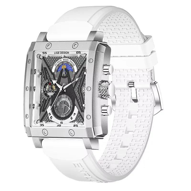 Lige Sun and Moon Phase Quartz Watch South Africa Fast Delivery
