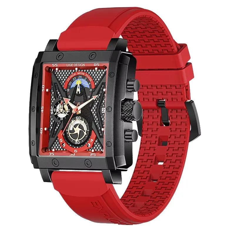 Lige Sun and Moon Phase Quartz Watch South Africa Fast Delivery