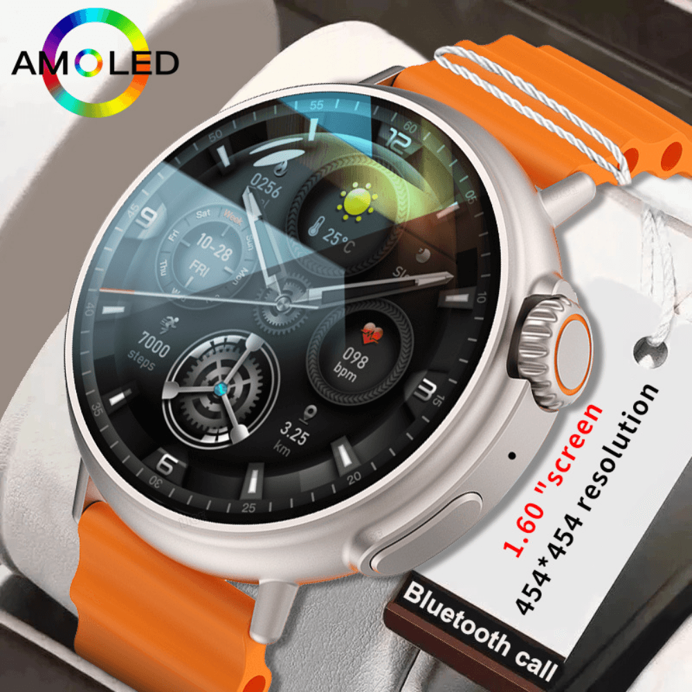 Lige BW0473 Ultra Sports Smart Watch - Orange - Smael South Africa