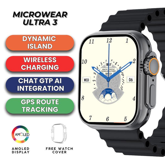 Microwear Ultra 3 Mini Smartwatch - Smael South Africa
