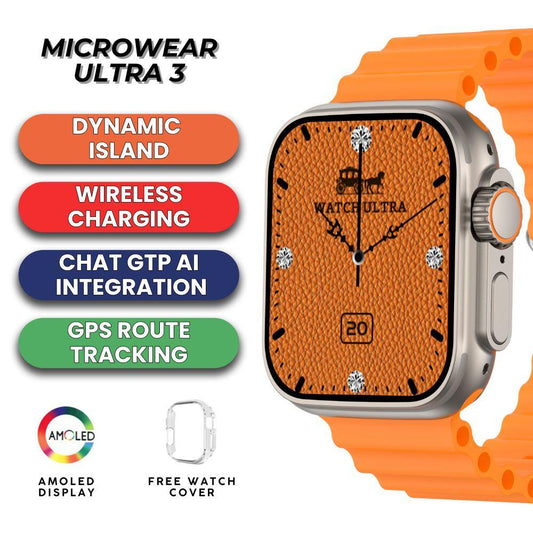 Microwear Ultra 3 Mini Smartwatch - Smael South Africa
