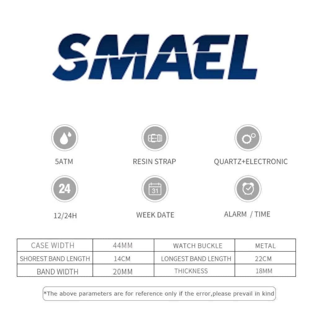 Smael 1808 Blue Multifunction Watch South Africa