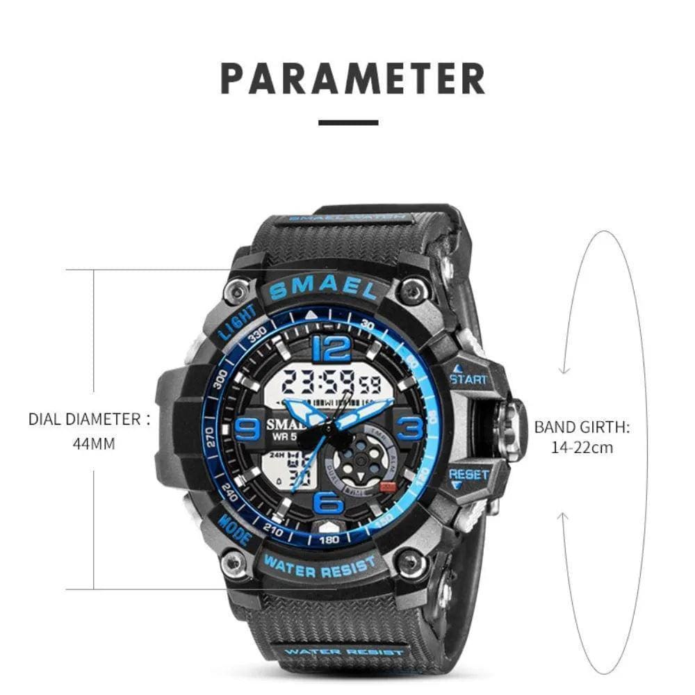Smael 1808 Blue Multifunction Watch South Africa