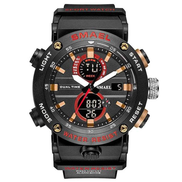 Smael 1903 Red Multifunction Watch - Smael South Africa