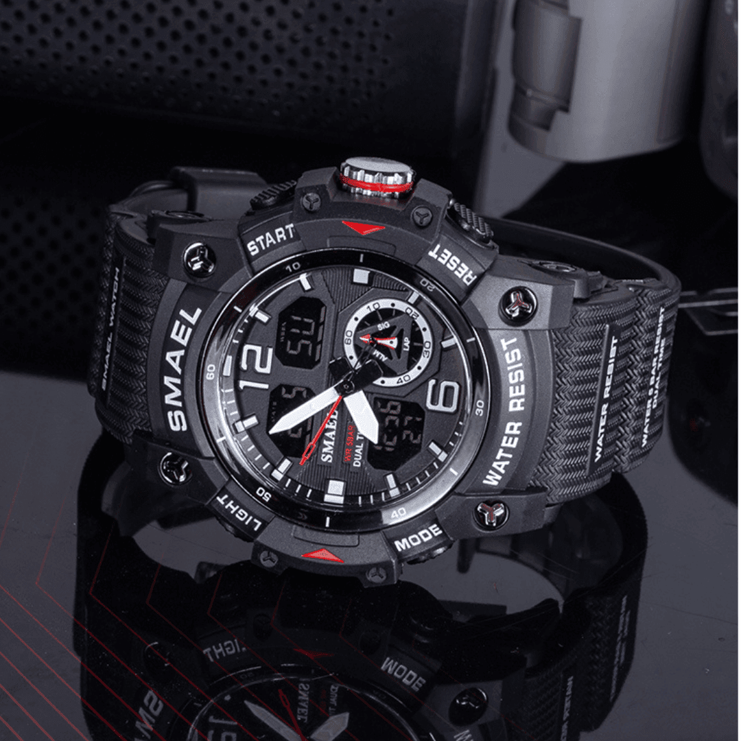 Smael 8007 Black Chronograph Watch South Africa