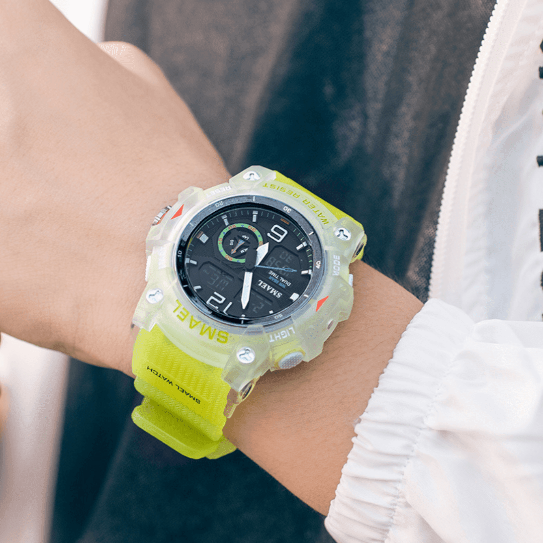 Smael 8007 Green Chronograph Watch South Africa