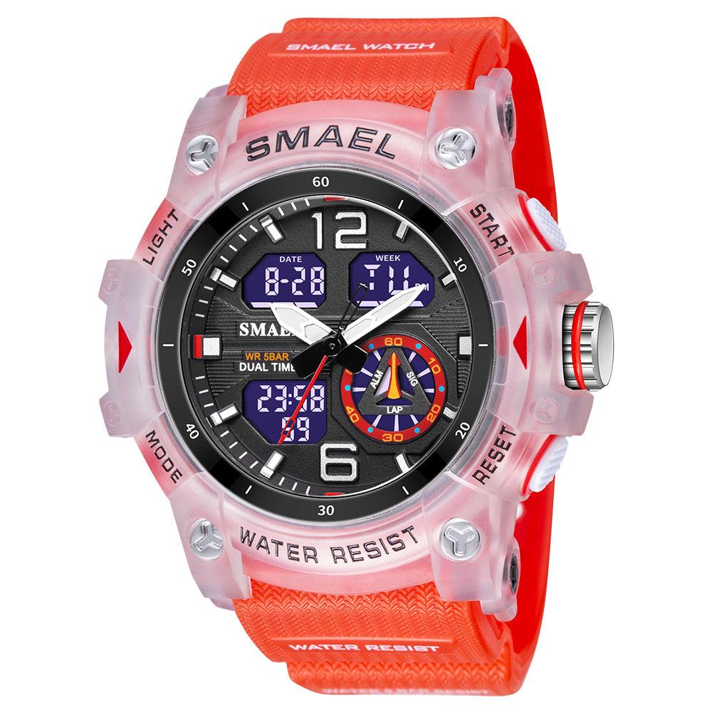Smael 8007 Red Chronograph Watch - Smael South Africa