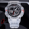 Smael 8007 Transparent White Chronograph Watch - Smael South Africa