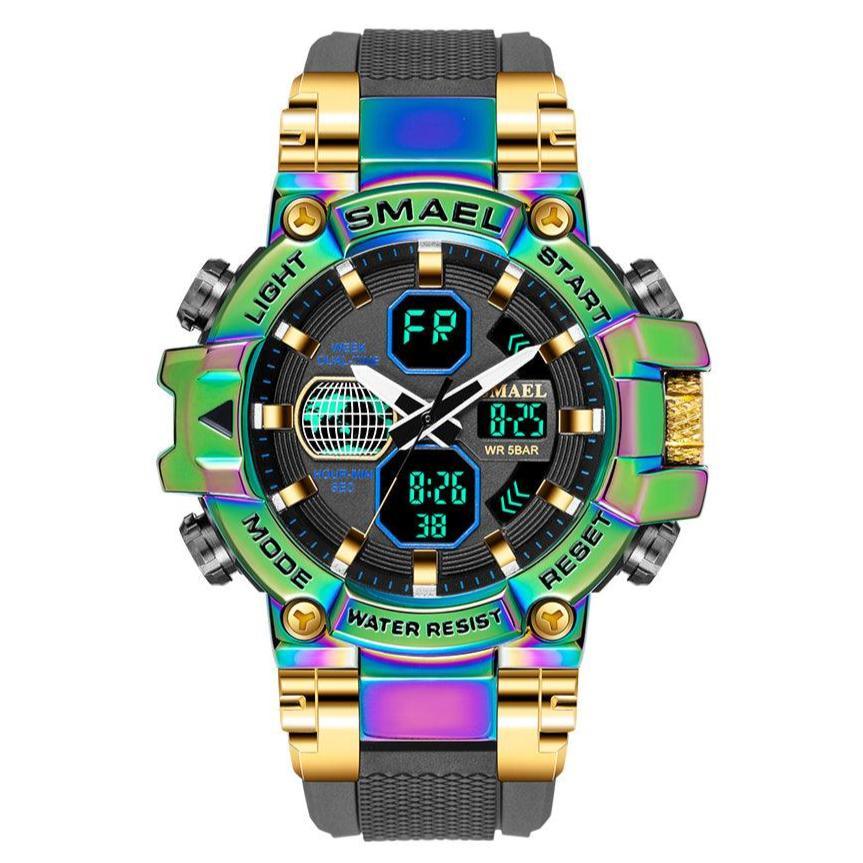 Smael 8027 Electroplated Neon Alloy Watch - Smael South Africa
