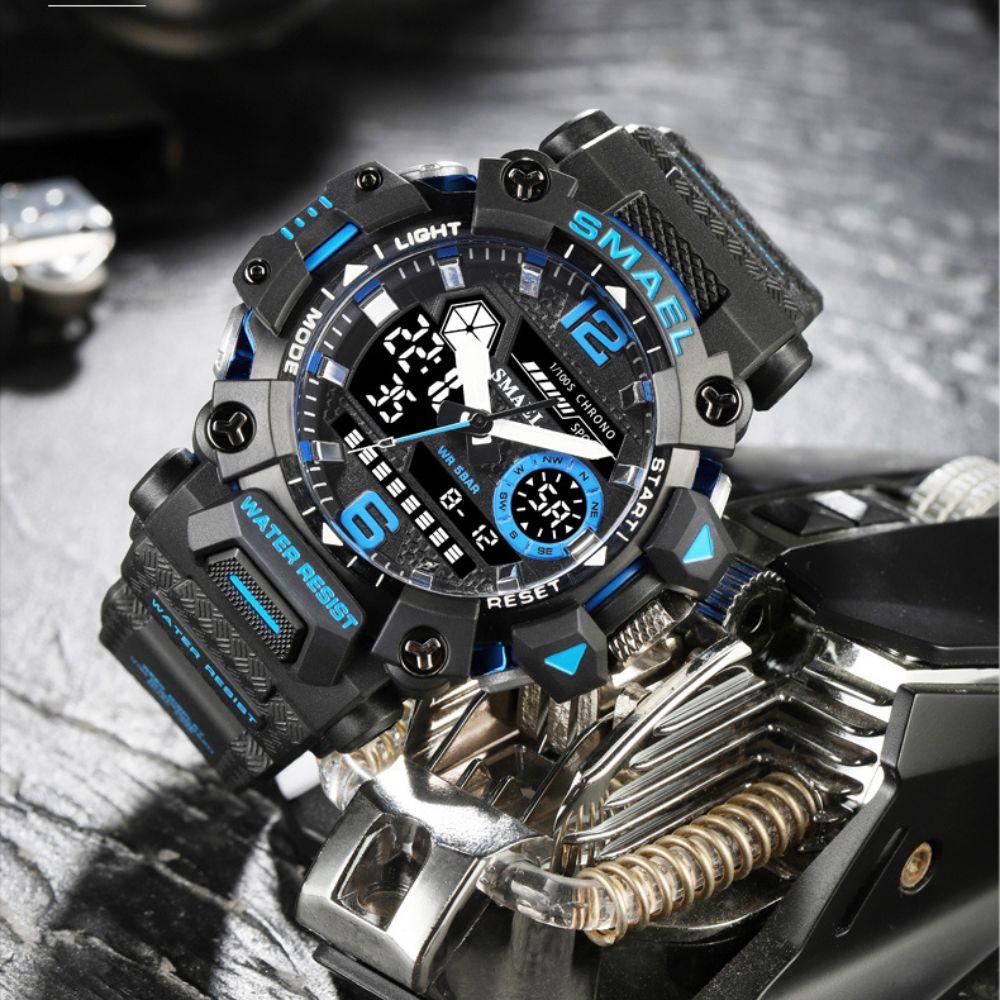 Smael 8072 Blue Watch