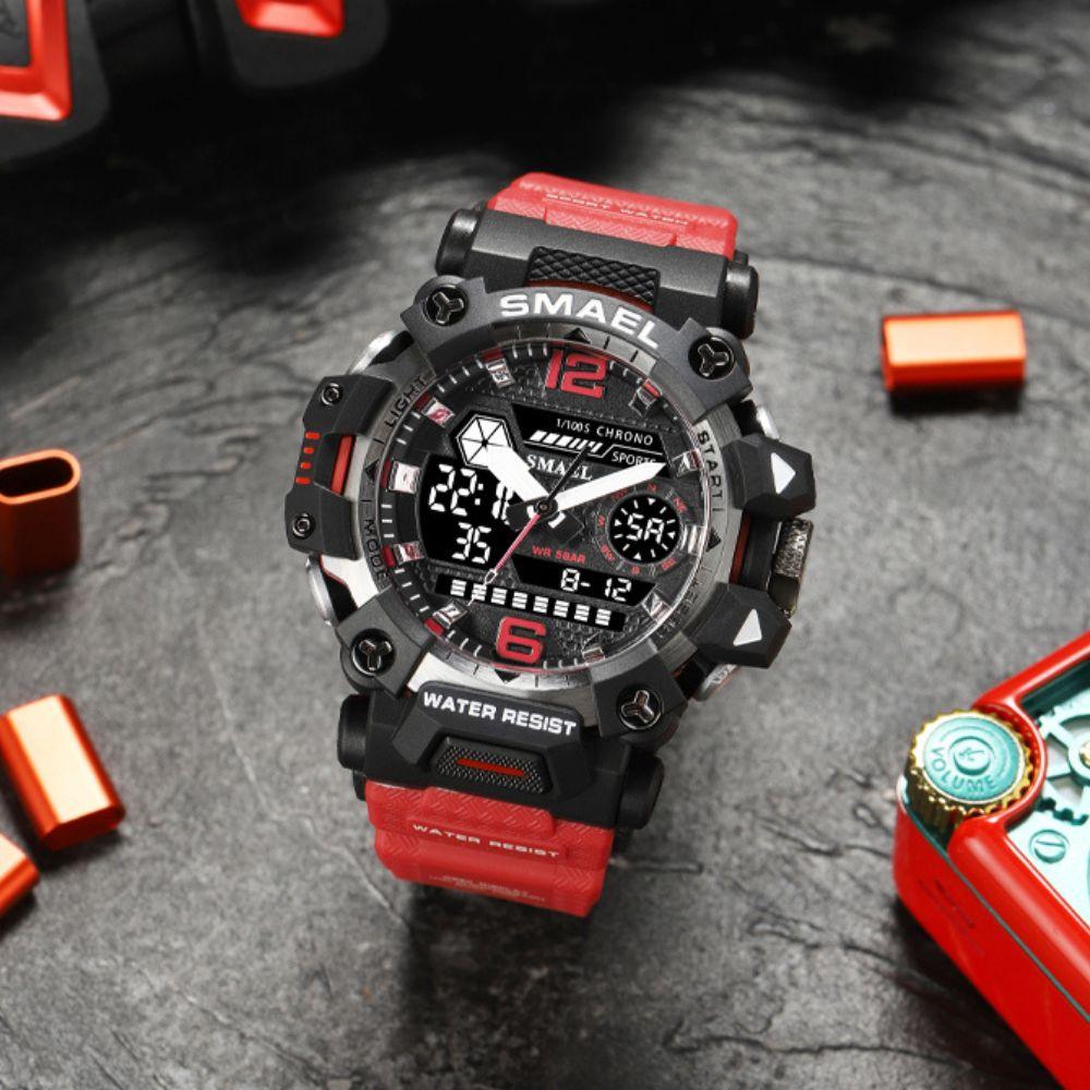 8072 Red Smael Watch