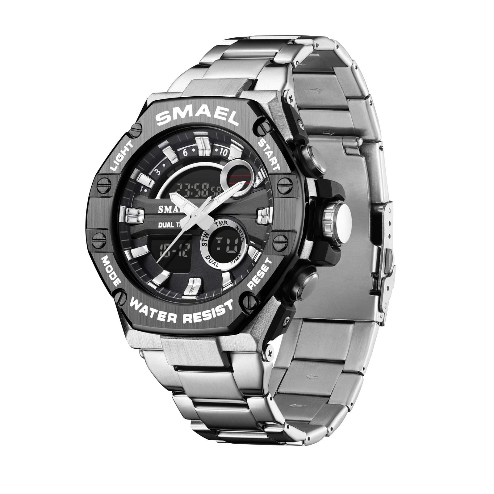 Smael 8090 Stainless Steel Dual‑Time South Africa