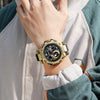 Smael 8093 Gold Multi-Function Watch - Smael South Africa