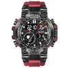 Smael 8093 Red Multi-Function Watch - Smael South Africa