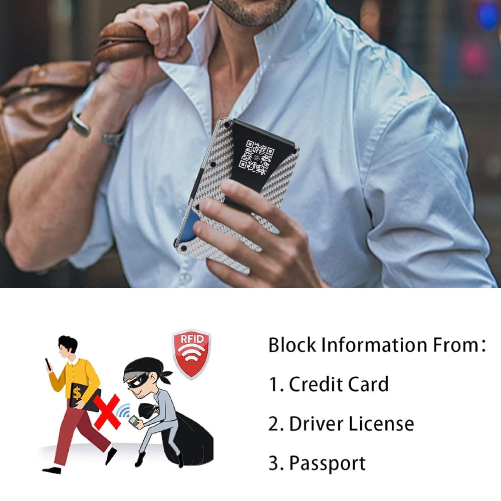 SMAEL Tactical Carbon Fiber Wallet South Africa Fast Delivery