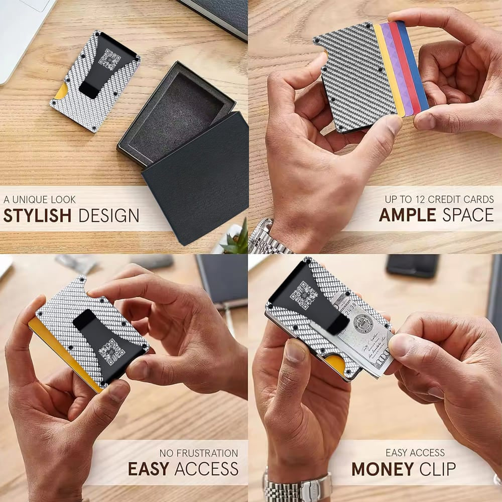 SMAEL Tactical Carbon Fiber Wallet South Africa Fast Delivery