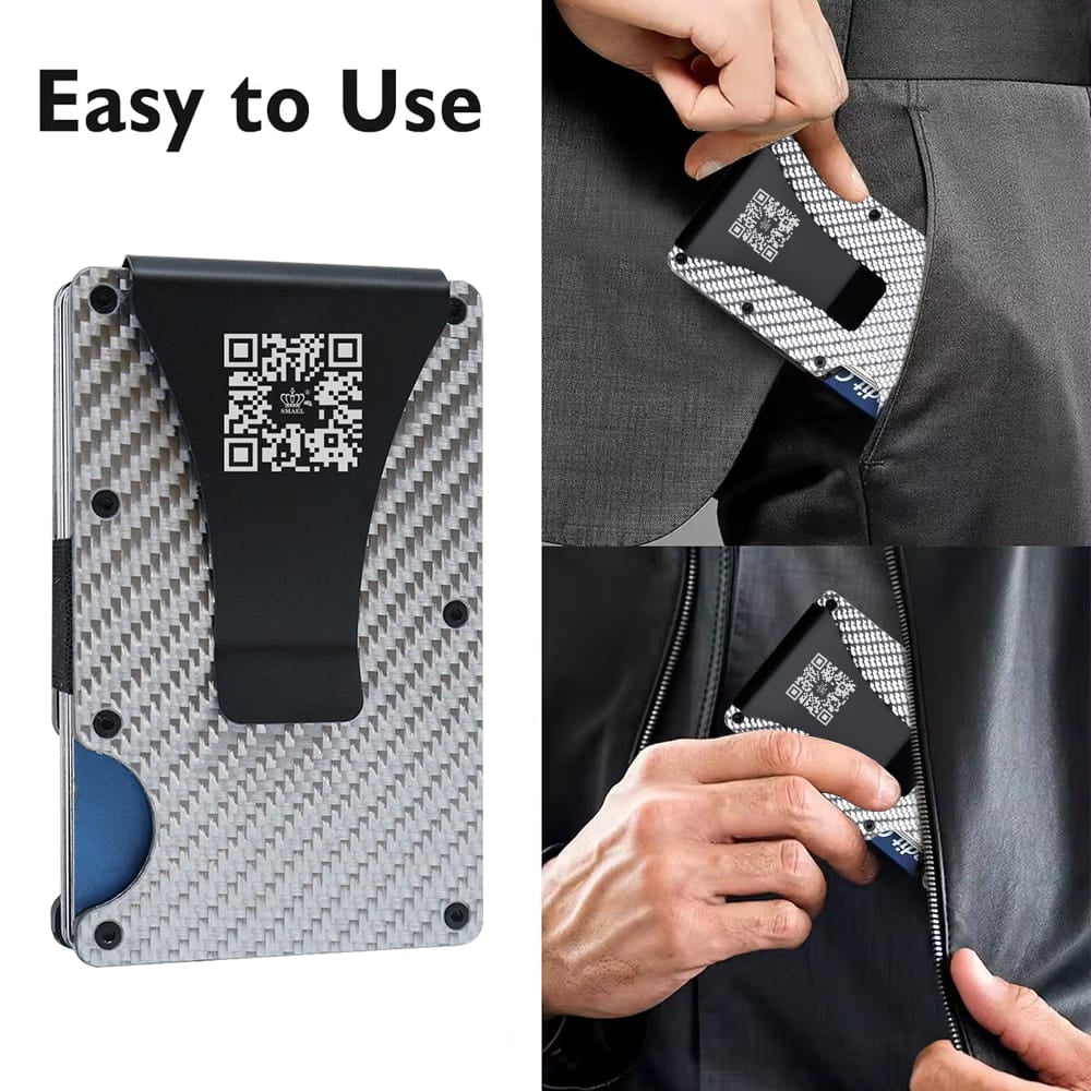 SMAEL Tactical Carbon Fiber Wallet South Africa Fast Delivery