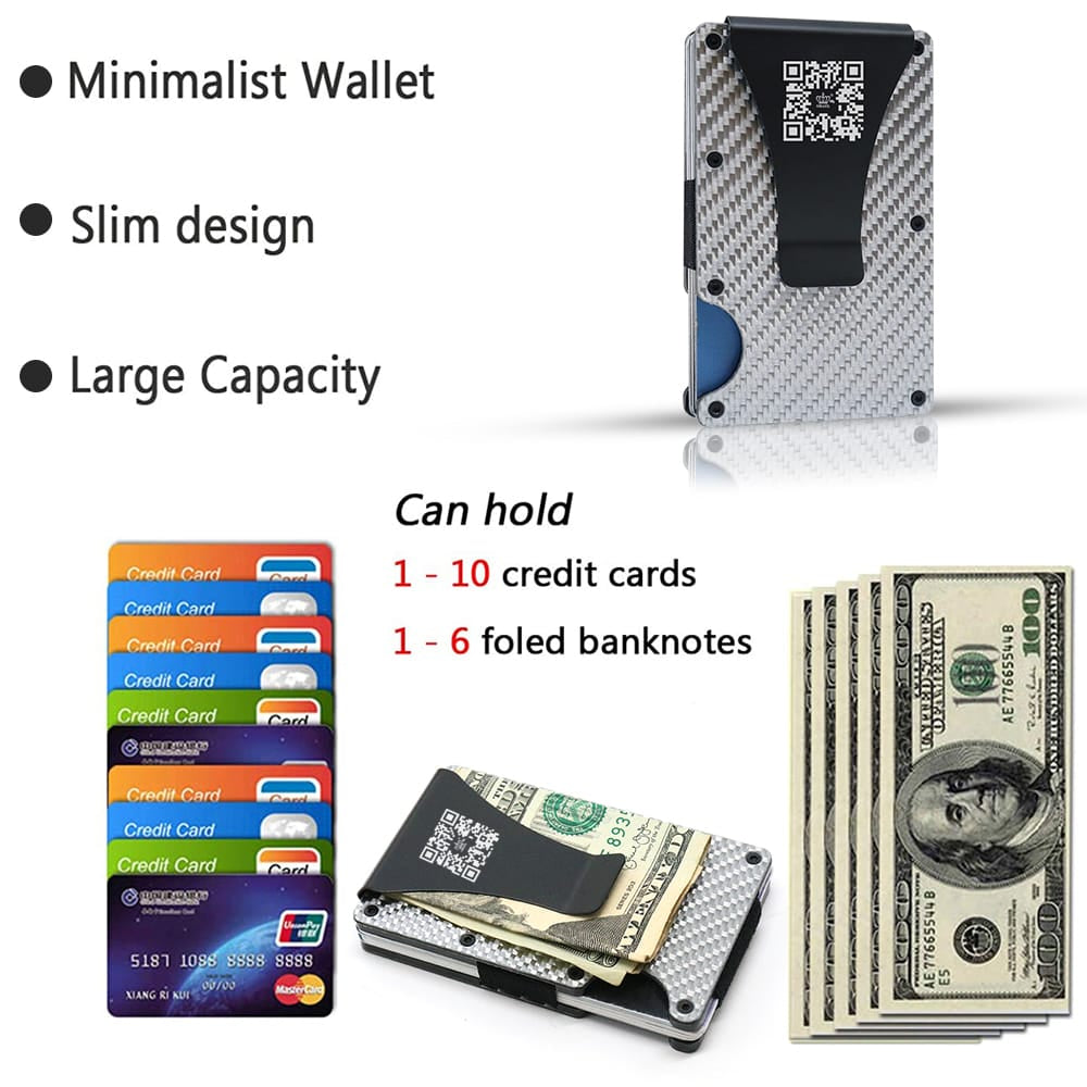SMAEL Tactical Carbon Fiber Wallet South Africa Fast Delivery