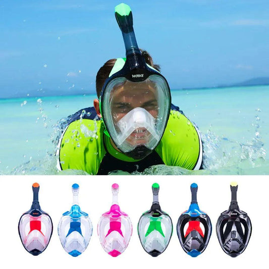 Wave Full - Face Snorkel Masks - Smael South Africa