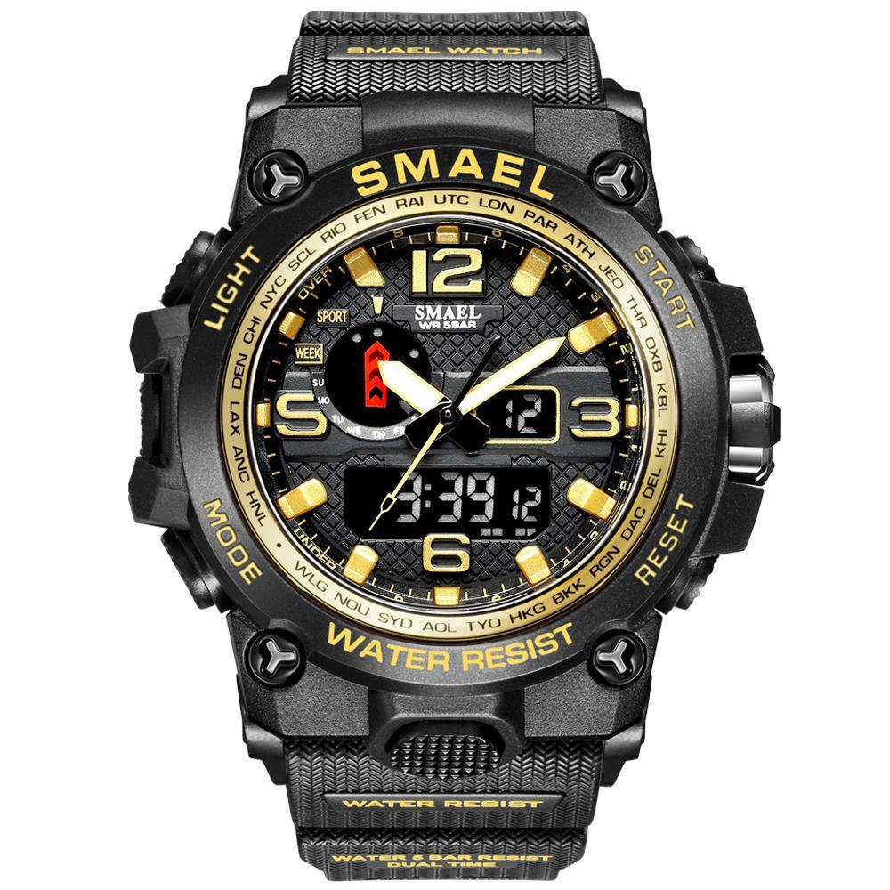 Smael 1545D Gold Multifunctional Watch - Smael South Africa