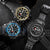 Smael 1545D Blue Multifunctional Watch - Smael South Africa