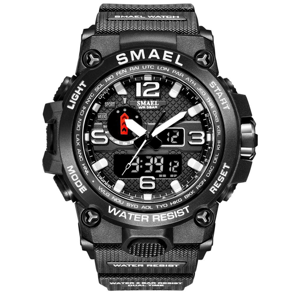 Smael 1545D Silver Multifunctional Watch - Smael South Africa