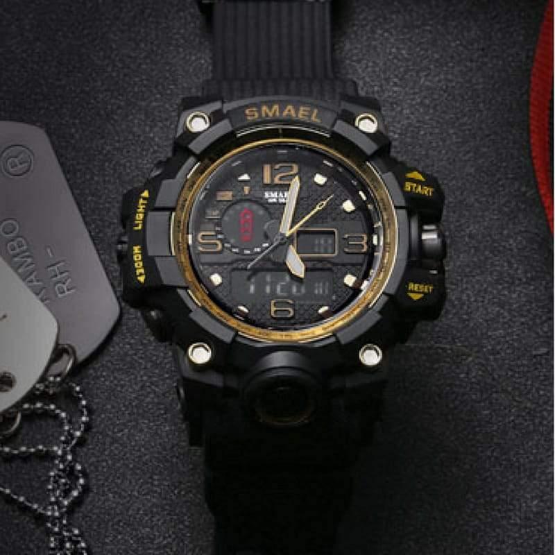 Smael 1545 Gold Multifunctional Watch - Smael South Africa
